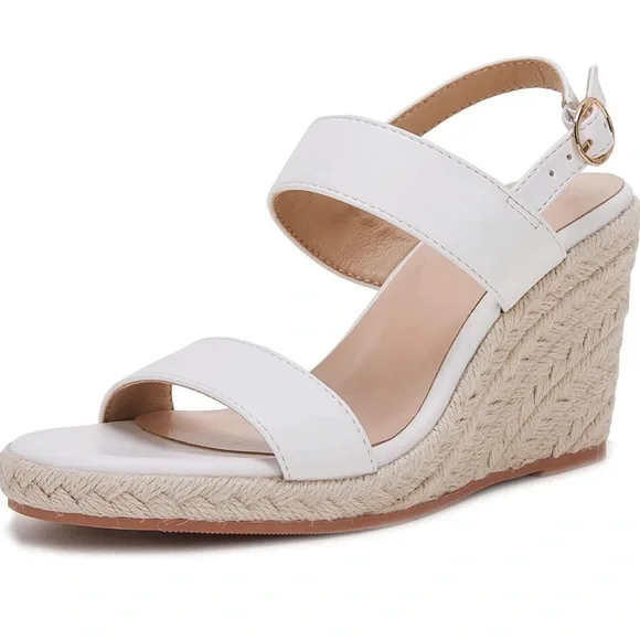 Espadrille Wedge Sandals - Picture 2 of 5